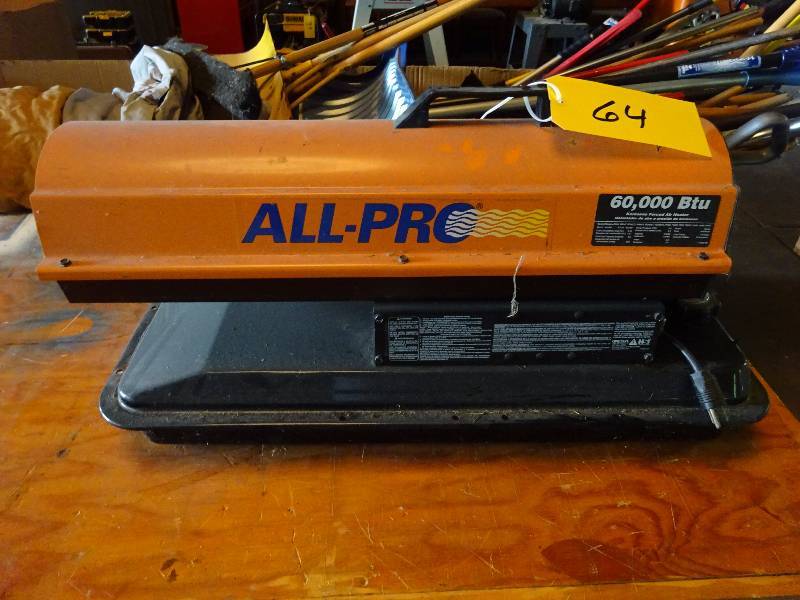 lot 64 image: All Pro 60,000 BTU
