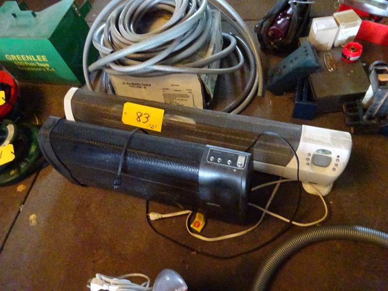 lot 83 image: Pair Heaters