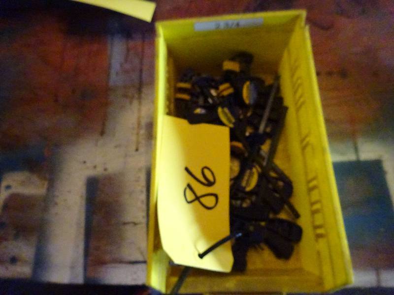 lot 86 image: Lot of Small Wood Clamps