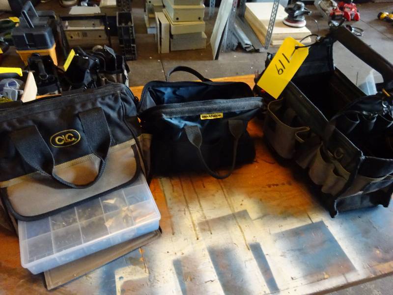lot 119 image: 3 Tool Bags