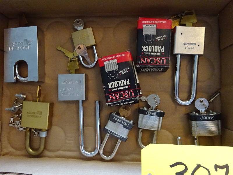 lot 307 image: Padlocks