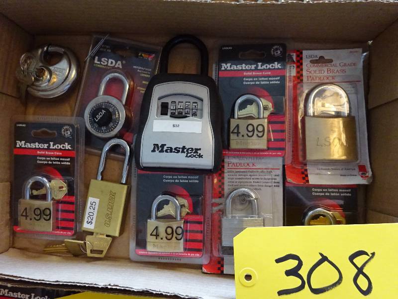 lot 308 image: Padlocks