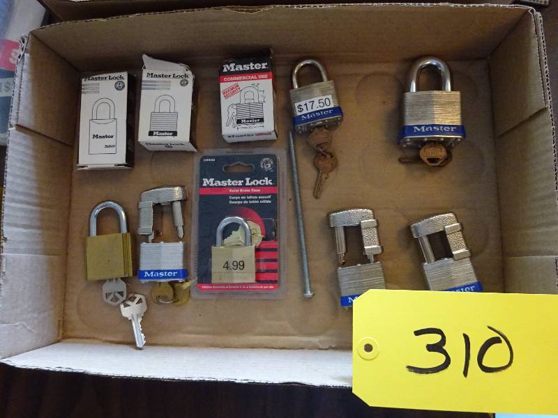lot 310 image: Padlocks
