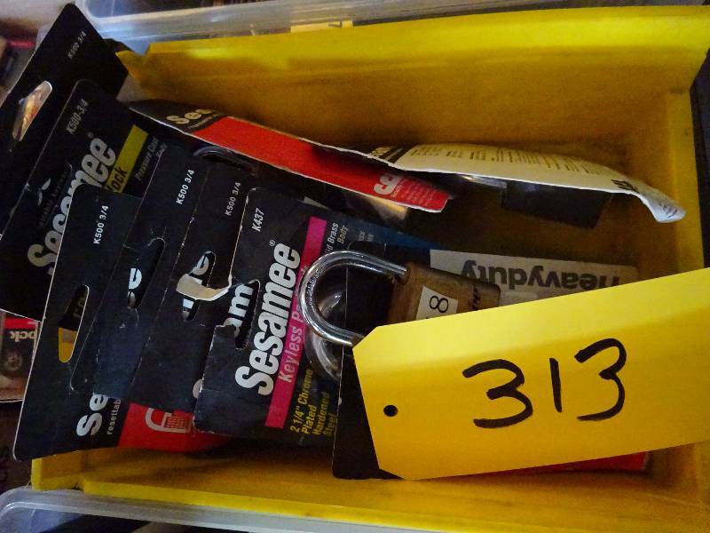 lot 313 image: Padlocks