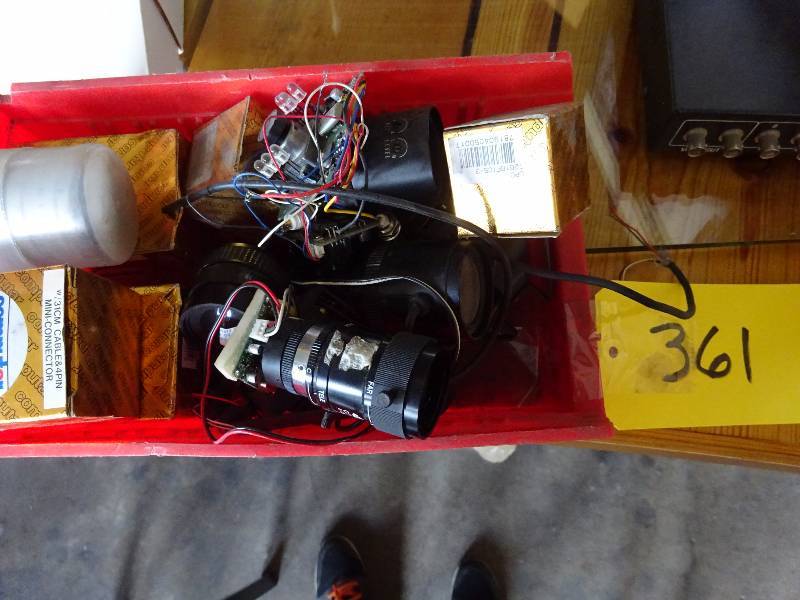 lot 361 image: CCTV Lenses