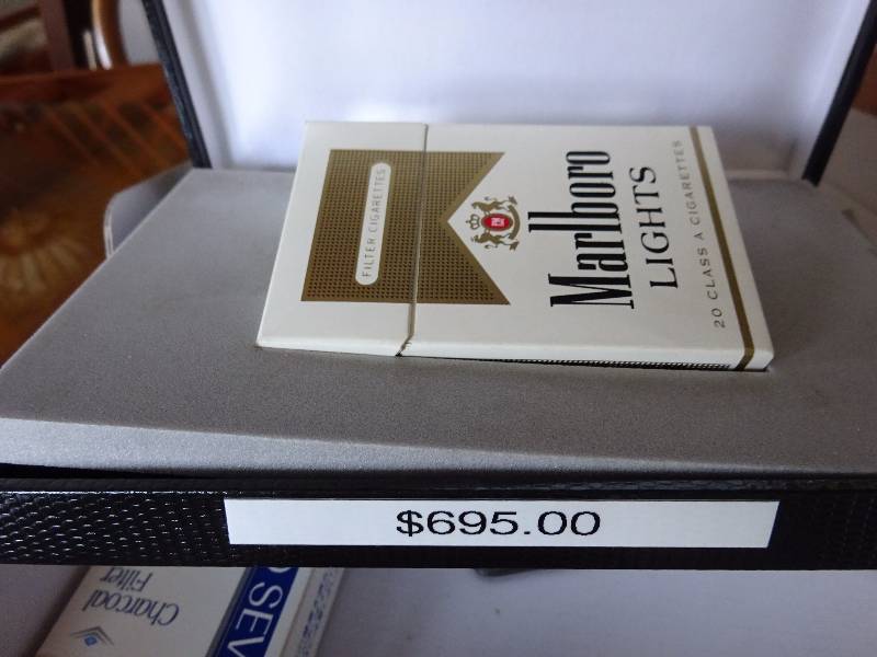 lot 367 image: Cigarette Pack Spy Camera