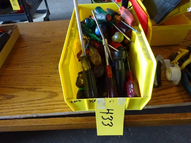 lot 433 image: 100 Plus Screw Drivers