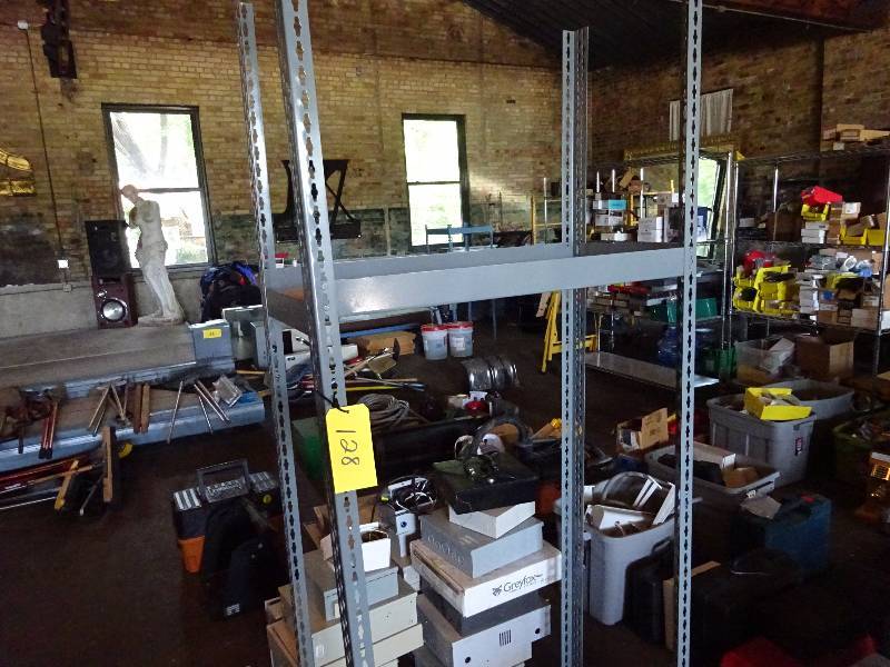 lot 128 image: Two Sections  Rivitier Racking
