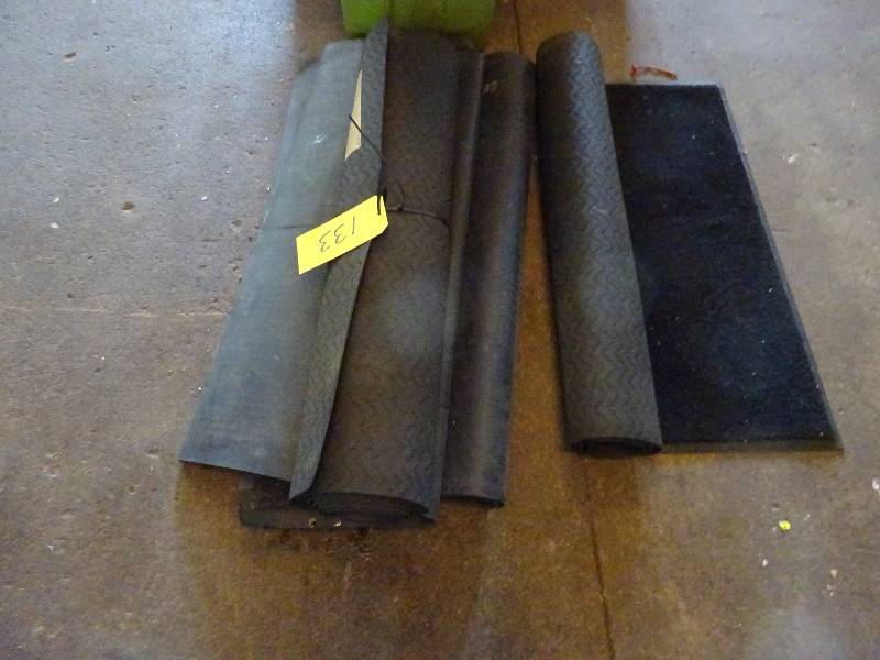 lot 133 image: Rubber Mats