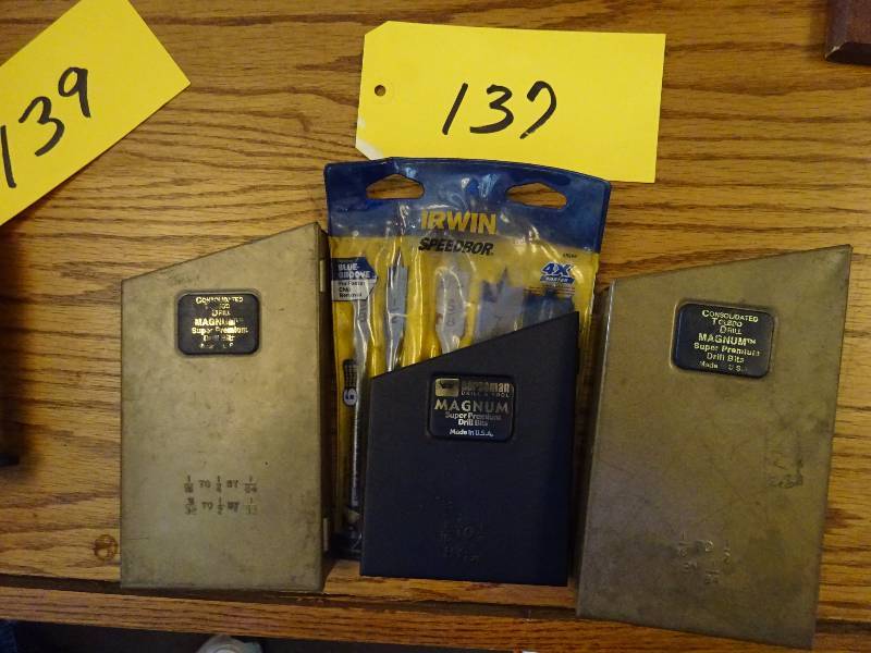 lot 137 image: (3) Drill Index