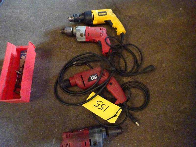 lot 155 image: 5 Drills
