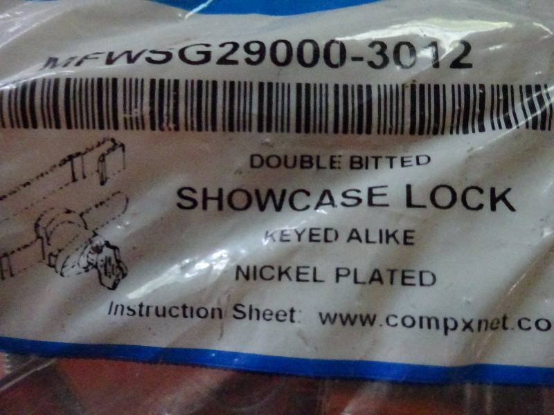 lot 445 image: Show Case Locks