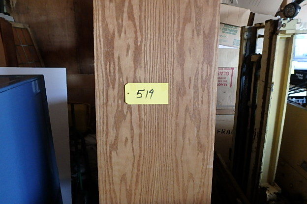 lot 519 image: (7) Solid Core Doors