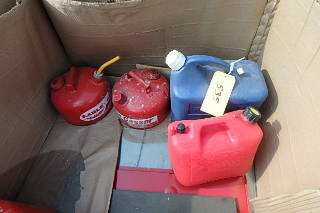 lot 535 image: Gas Cans