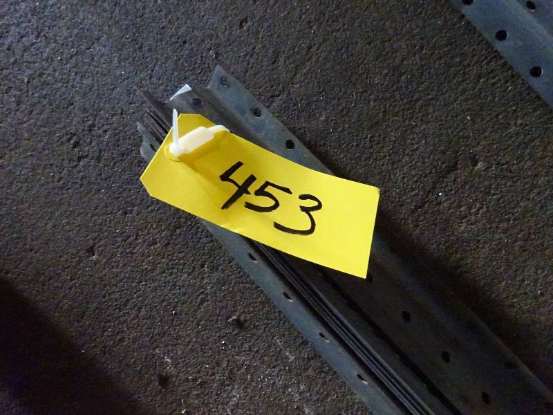 lot 453 image: 2 Sections Grey Light Duty Racking
