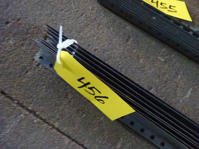 lot 456 image: 2 Sections Grey Light Duty Racking