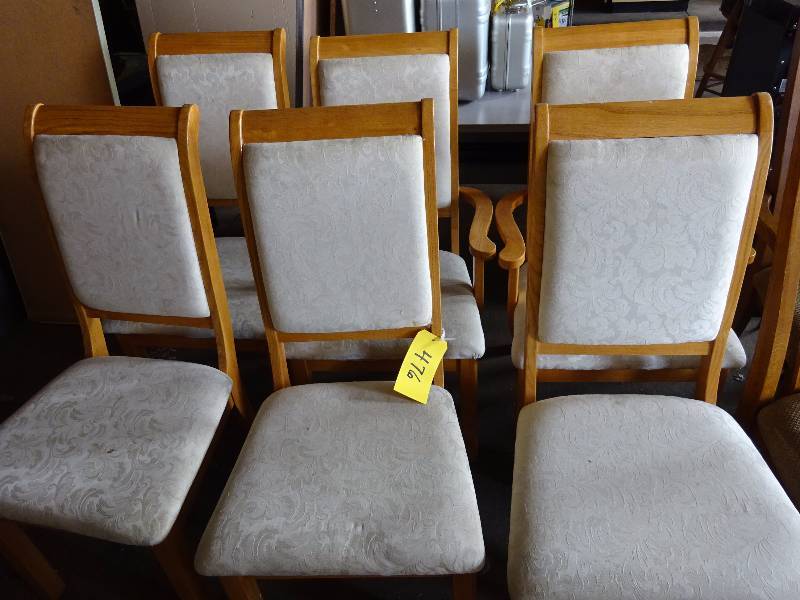lot 476 image: WhiteOak Chairs