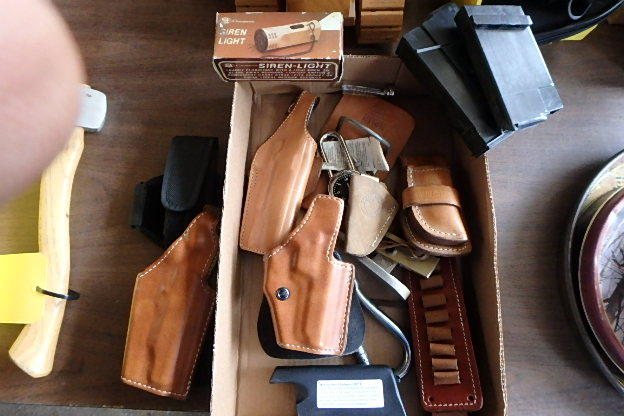 lot 555 image: Holsters and other Stuff
