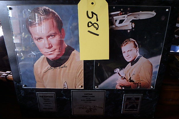 lot 581 image: Captain Kirk