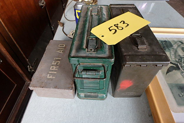 lot 583 image: Ammo Boxes