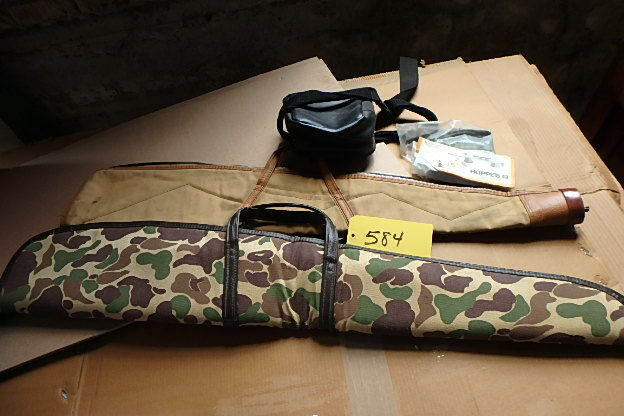 lot 584 image: Gun Cases, Shell Pouch
