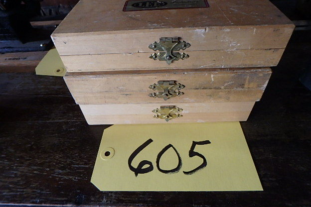 lot 605 image: Tools to Rekey Safe Deposit Boxes
