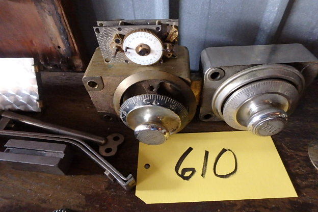 lot 610 image: Lock Mechanisms from Downtown Daytons Safes