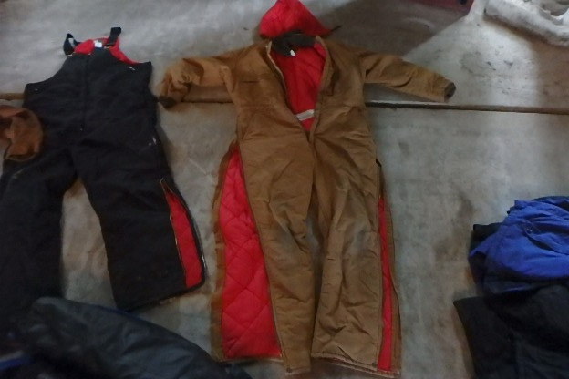 lot 627 image: Coveralls and Jackets