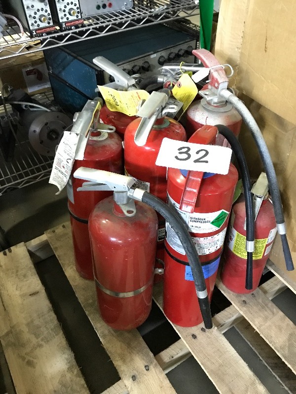 Fire extinguishers