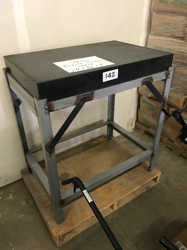Heavy granite surface plate