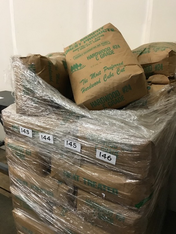5 bags of animal bedding