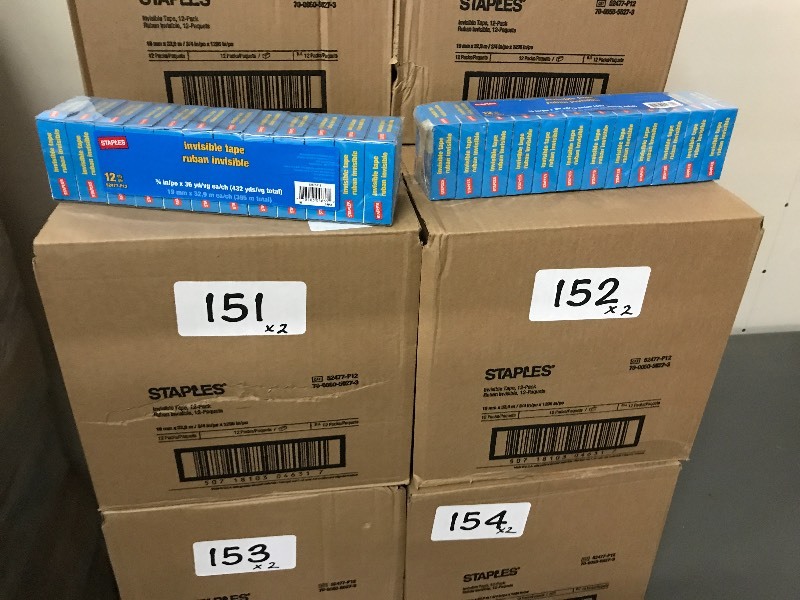 Lot of Scotch style tape