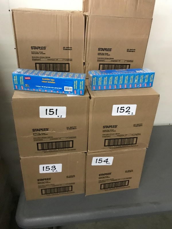 Lot of Scotch style tape