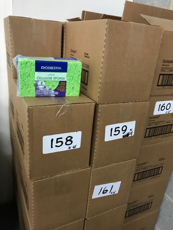 Lot of sponges