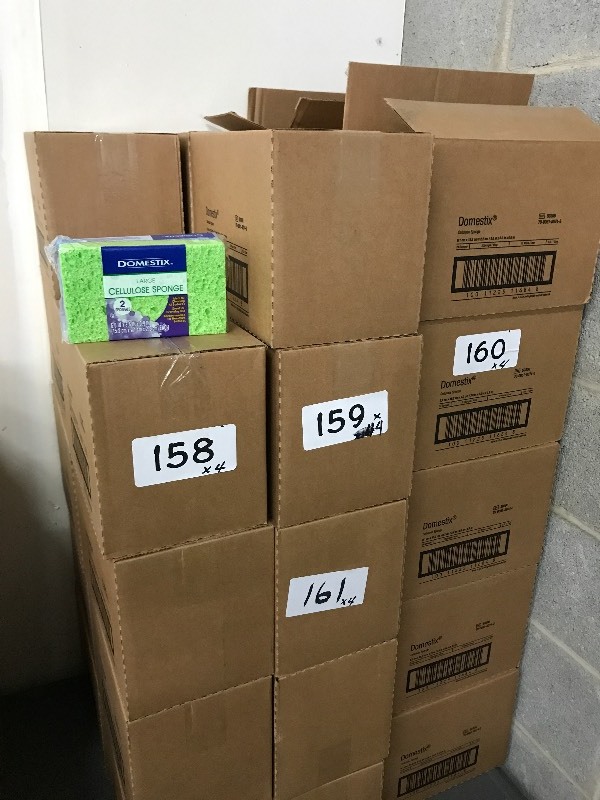 Lot of sponges