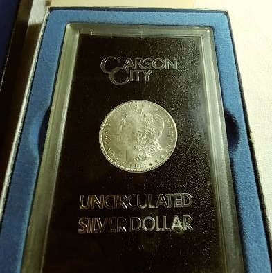 1883 Uncirculated Carson City Silver Dollar