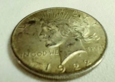 1922 Peace Dollar