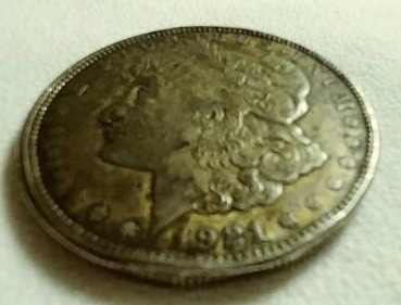 1921 D Morgan Silver Dollar