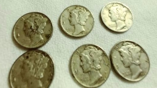 Mercury Head Dimes