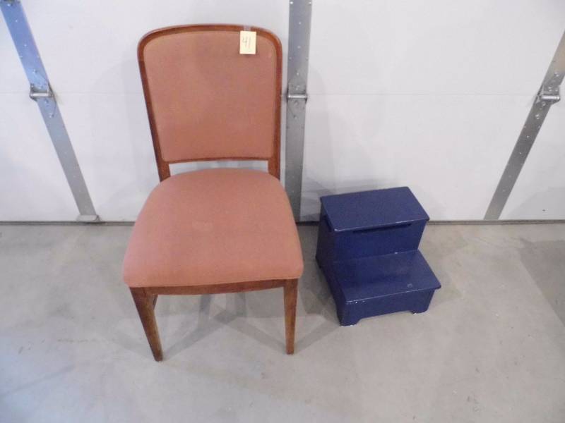 lot 41 image: Chair - Step Stool