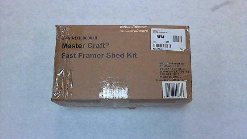 Instant Framing Kit for Storage Shed 7W x 8L up to 10W x 22L