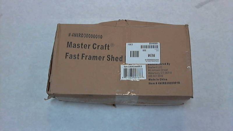 Instant Framing Kit for Storage Shed 7W x 8L up to 10W x 22L