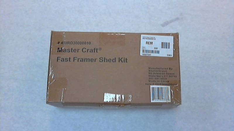 Instant Framing Kit for Storage Shed 7W x 8L up to 10W x 22L