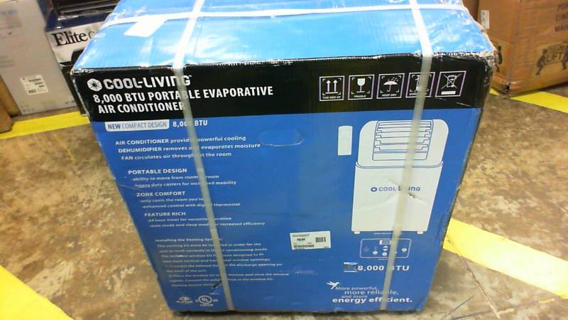 Cool Living 8,000 BTU Portable Air Conditioner