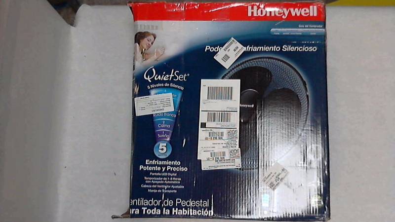 Honeywell Quiet Set Stand Fan Black