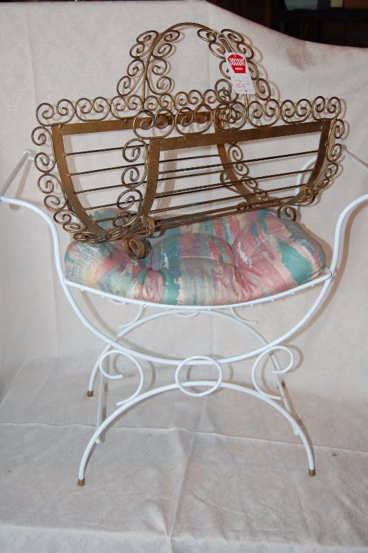 Vanity Seat and Log Holder
