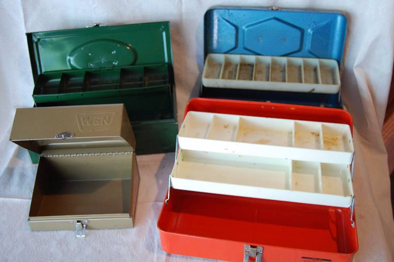 Assorted Metal Boxes