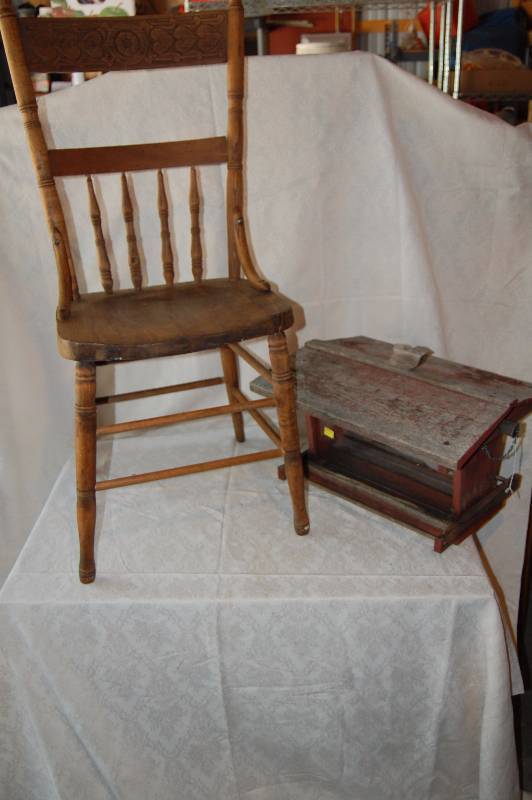 Bird Feeder and Chair
