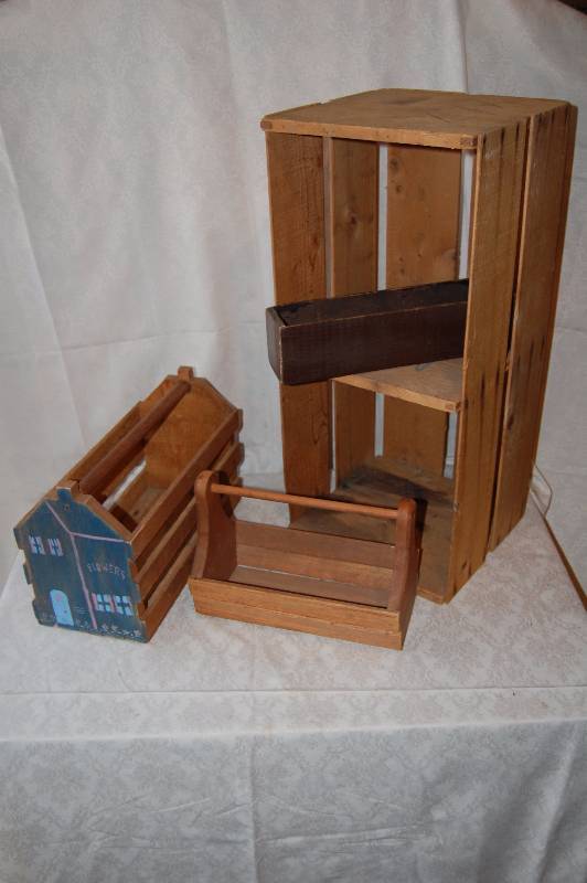 Vintage Wooden Crates