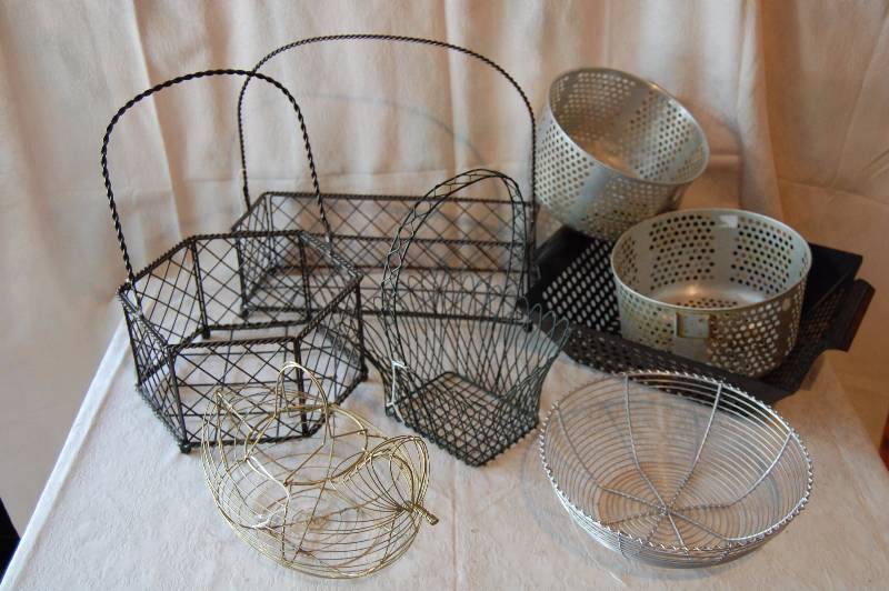 Decorative Metal Baskets